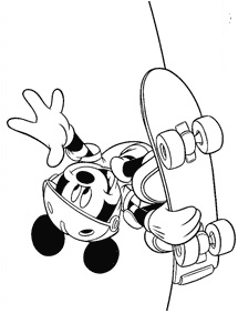 Desenhos do Mickey Mouse para colorir – Página de colorir 80