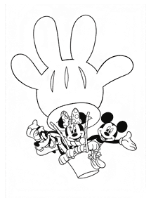 Desenhos do Mickey Mouse para colorir – Página de colorir 84