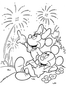 Desenhos do Mickey Mouse para colorir – Página de colorir 86