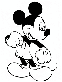 Desenhos do Mickey Mouse para colorir – Página de colorir 94