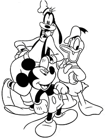 Desenhos do Mickey Mouse para colorir – Página de colorir 96