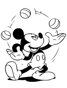 Desenhos do Mickey Mouse para colorir – Página de colorir 97