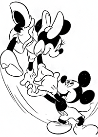 Desenhos para Colorir da Minnie Mouse – Página de colorir 30