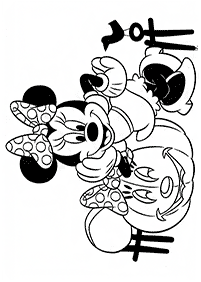 Desenhos para Colorir da Minnie Mouse – Página de colorir 36