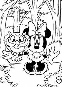 Desenhos para Colorir da Minnie Mouse – Página de colorir 38