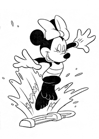 Desenhos para Colorir da Minnie Mouse – Página de colorir 42