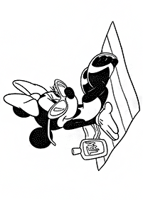 Desenhos para Colorir da Minnie Mouse – Página de colorir 53