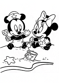 Desenhos para Colorir da Minnie Mouse – Página de colorir 57