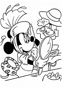 Desenhos para Colorir da Minnie Mouse – Página de colorir 59