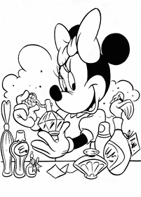 Desenhos para Colorir da Minnie Mouse – Página de colorir 66