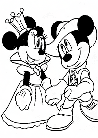 Desenhos para Colorir da Minnie Mouse – Página de colorir 69