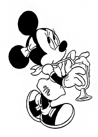 Desenhos para Colorir da Minnie Mouse – Página de colorir 77