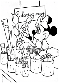 Desenhos para Colorir da Minnie Mouse – Página de colorir 78