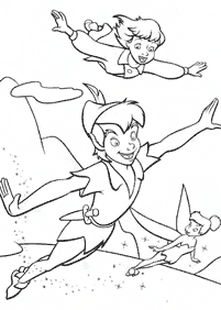 Desenhos para colorir do Peter Pan – Página de colorir 116