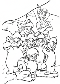 Desenhos para colorir do Peter Pan – Página de colorir 117