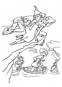 Desenhos para colorir do Peter Pan – Página de colorir 29