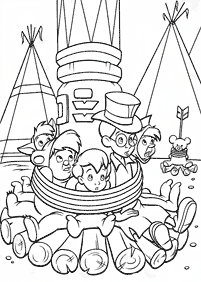 Desenhos para colorir do Peter Pan – Página de colorir 42