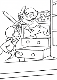 Desenhos para colorir do Peter Pan – Página de colorir 66