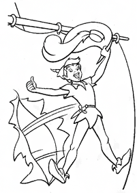 Desenhos para colorir do Peter Pan – Página de colorir 75