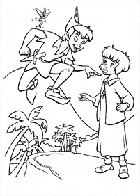 Desenhos para colorir do Peter Pan – Página de colorir 80