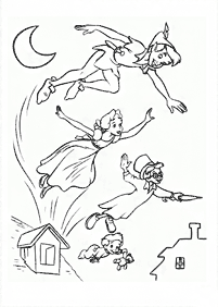 Desenhos para colorir do Peter Pan – Página de colorir 92