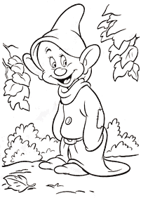 Desenhos para colorir da Branca de Neve – Página de colorir 38