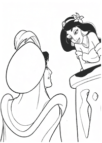 Desenhos para colorir da Jasmine – Página de colorir 58