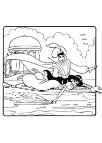 Desenhos para colorir da Jasmine – Página de colorir 63