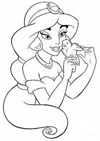 Desenhos para colorir da Jasmine – Página de colorir 79