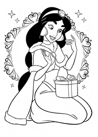 Desenhos para colorir da Jasmine – Página de colorir 81