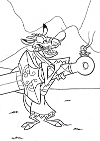 Desenhos da Mulan para colorir – Página de colorir 37
