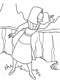 Desenhos da Mulan para colorir – Página de colorir 59