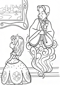 Desenhos da Princesinha Sofia para colorir – Página de colorir 39