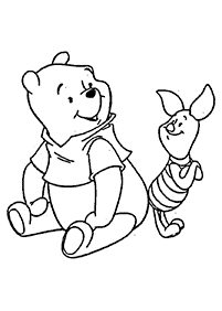 Desenhos para colorir do Ursinho Pooh – Página de colorir 101