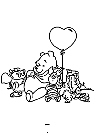 Desenhos para colorir do Ursinho Pooh – Página de colorir 103