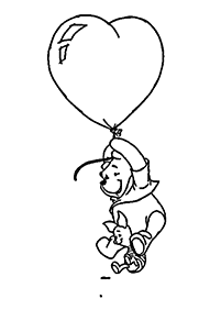 Desenhos para colorir do Ursinho Pooh – Página de colorir 104