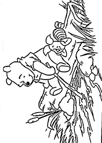 Desenhos para colorir do Ursinho Pooh – Página de colorir 107