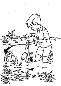 Desenhos para colorir do Ursinho Pooh – Página de colorir 110