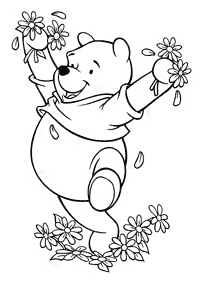 Desenhos para colorir do Ursinho Pooh – Página de colorir 120