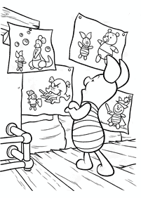 Desenhos para colorir do Ursinho Pooh – Página de colorir 117