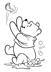 Desenhos para colorir do Ursinho Pooh – Página de colorir 117