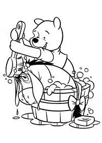 Desenhos para colorir do Ursinho Pooh – Página de colorir 119