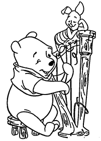 Desenhos para colorir do Ursinho Pooh – Página de colorir 29