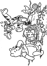 Desenhos para colorir do Ursinho Pooh – Página de colorir 40