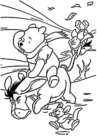 Desenhos para colorir do Ursinho Pooh – Página de colorir 45