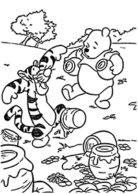 Desenhos para colorir do Ursinho Pooh – Página de colorir 51