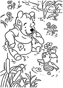 Desenhos para colorir do Ursinho Pooh – Página de colorir 56