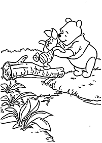 Desenhos para colorir do Ursinho Pooh – Página de colorir 58