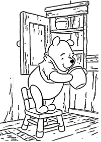 Desenhos para colorir do Ursinho Pooh – Página de colorir 61