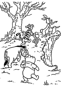 Desenhos para colorir do Ursinho Pooh – Página de colorir 66